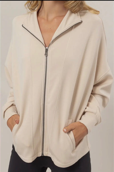 Luxe Lounge Zip Jacket