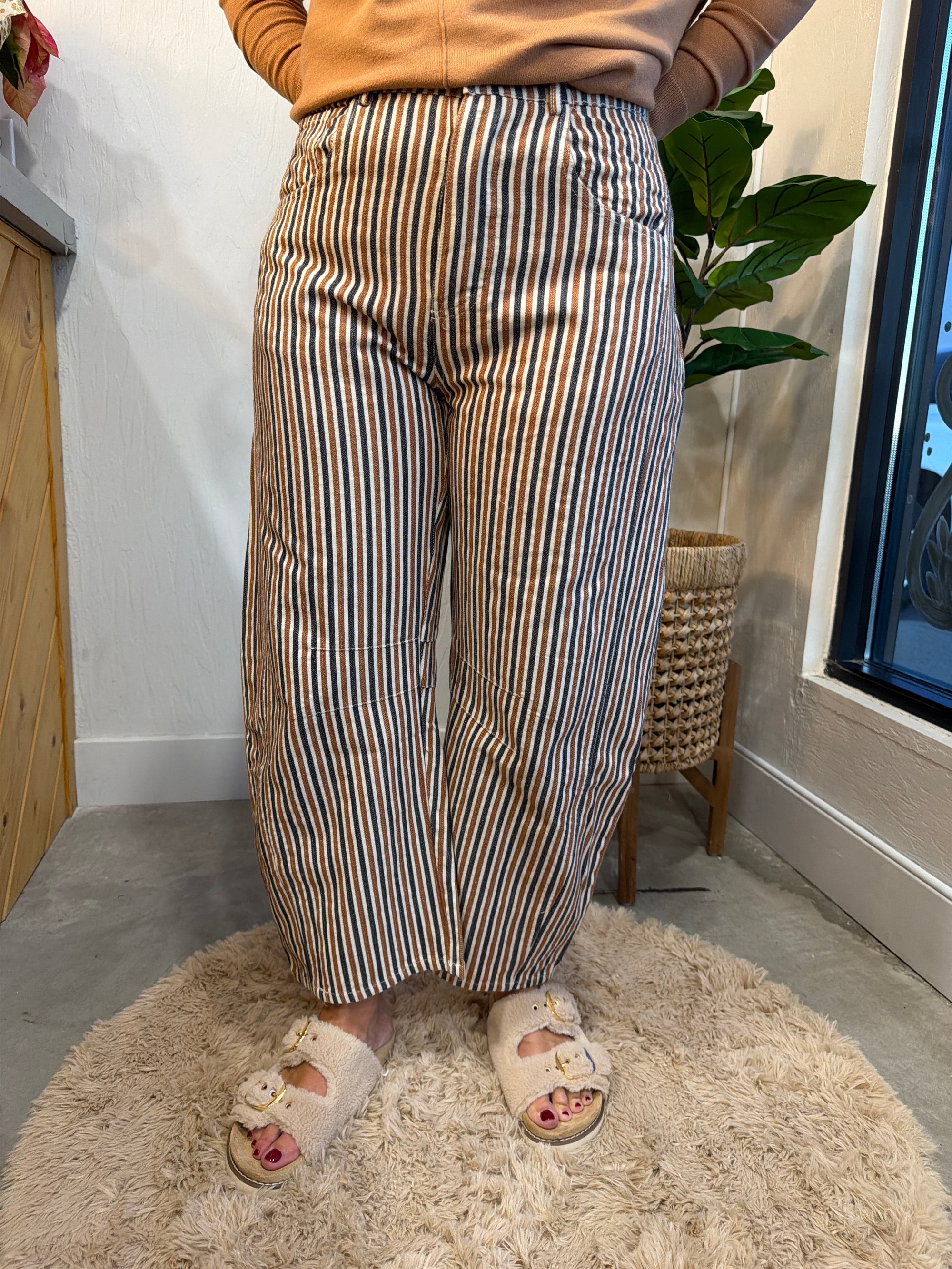 Market Day Barrel Pants