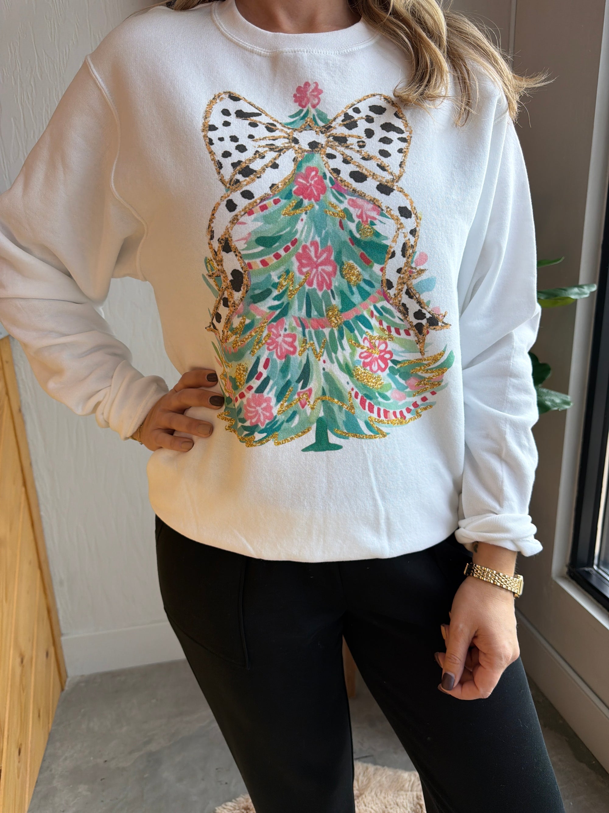 Diva Christmas Tree Sweatshirt