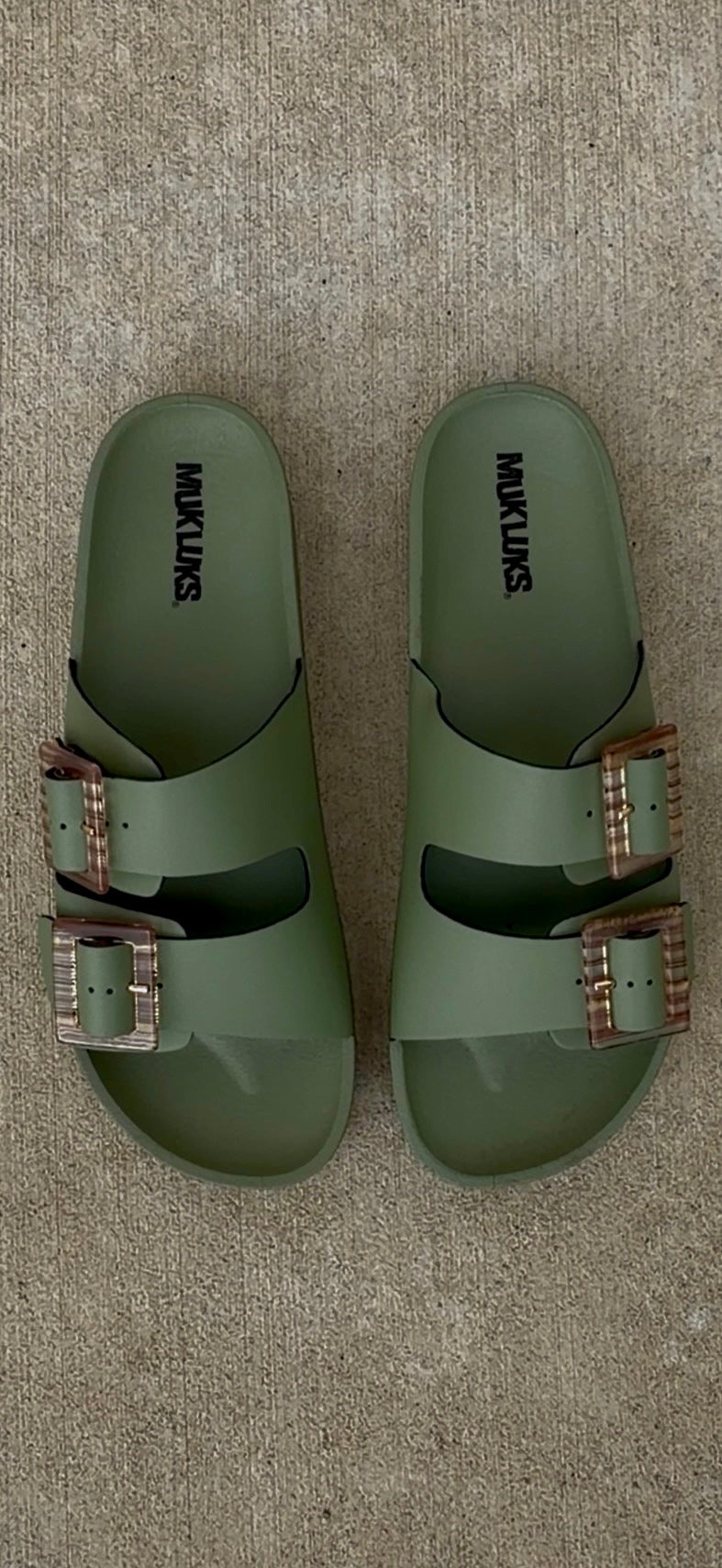 Sutton Sandal - Light Olive