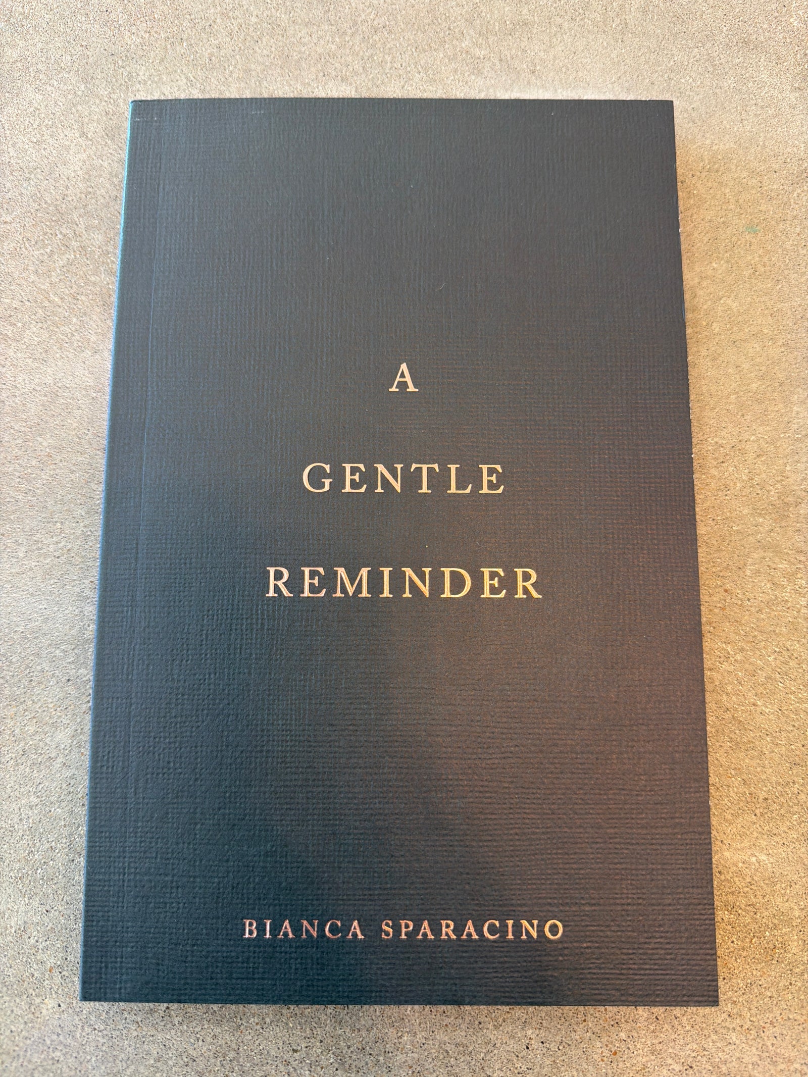 A Gentle Reminder-book