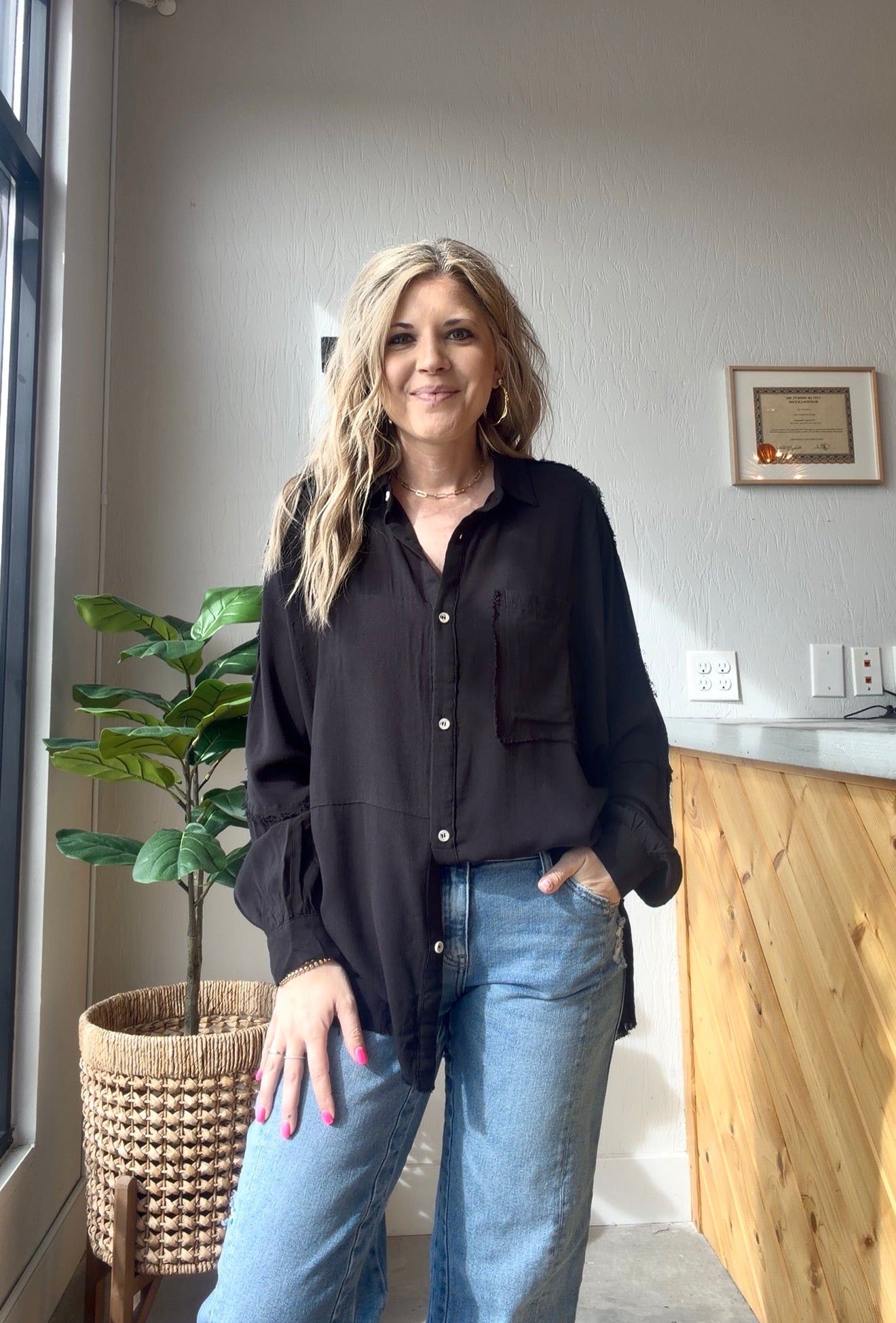 Delilah Button Down