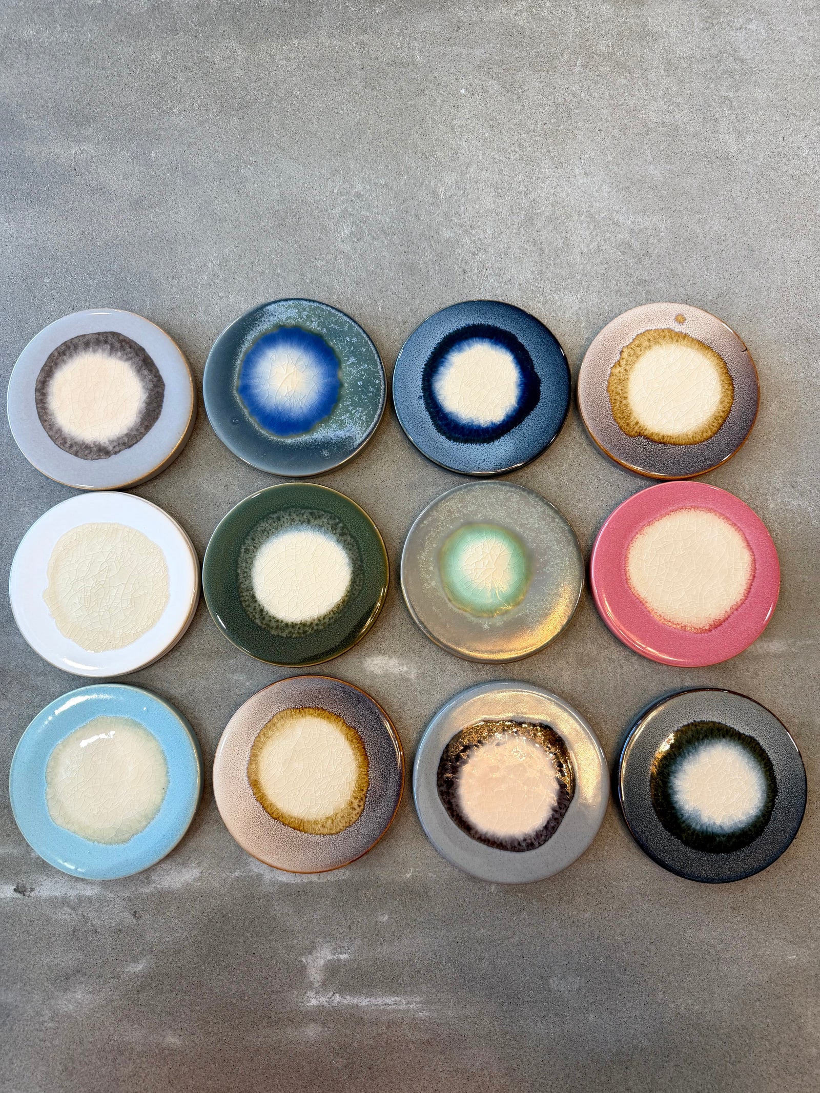 Reactive Glaze Trivet