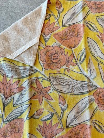 Vintage Floral Tea Towel