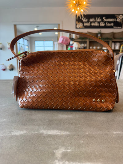 Harper Hobo Woven Shoulder Bag