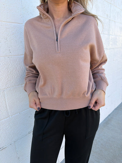 So Soft Quarter Zip Pullover