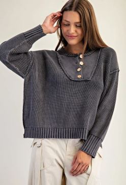 Midnight Knit Pullover