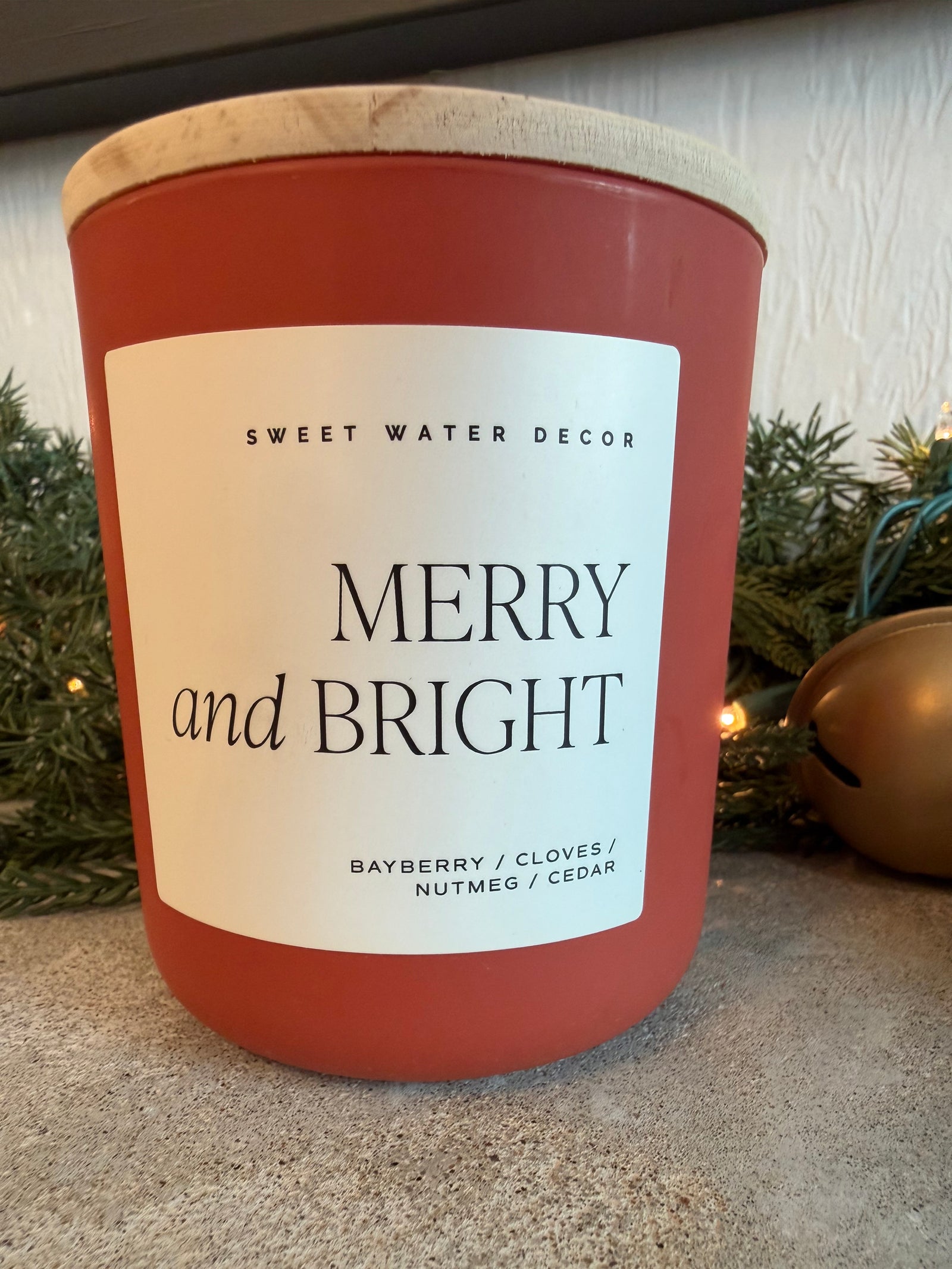 Merry and Bright Candle