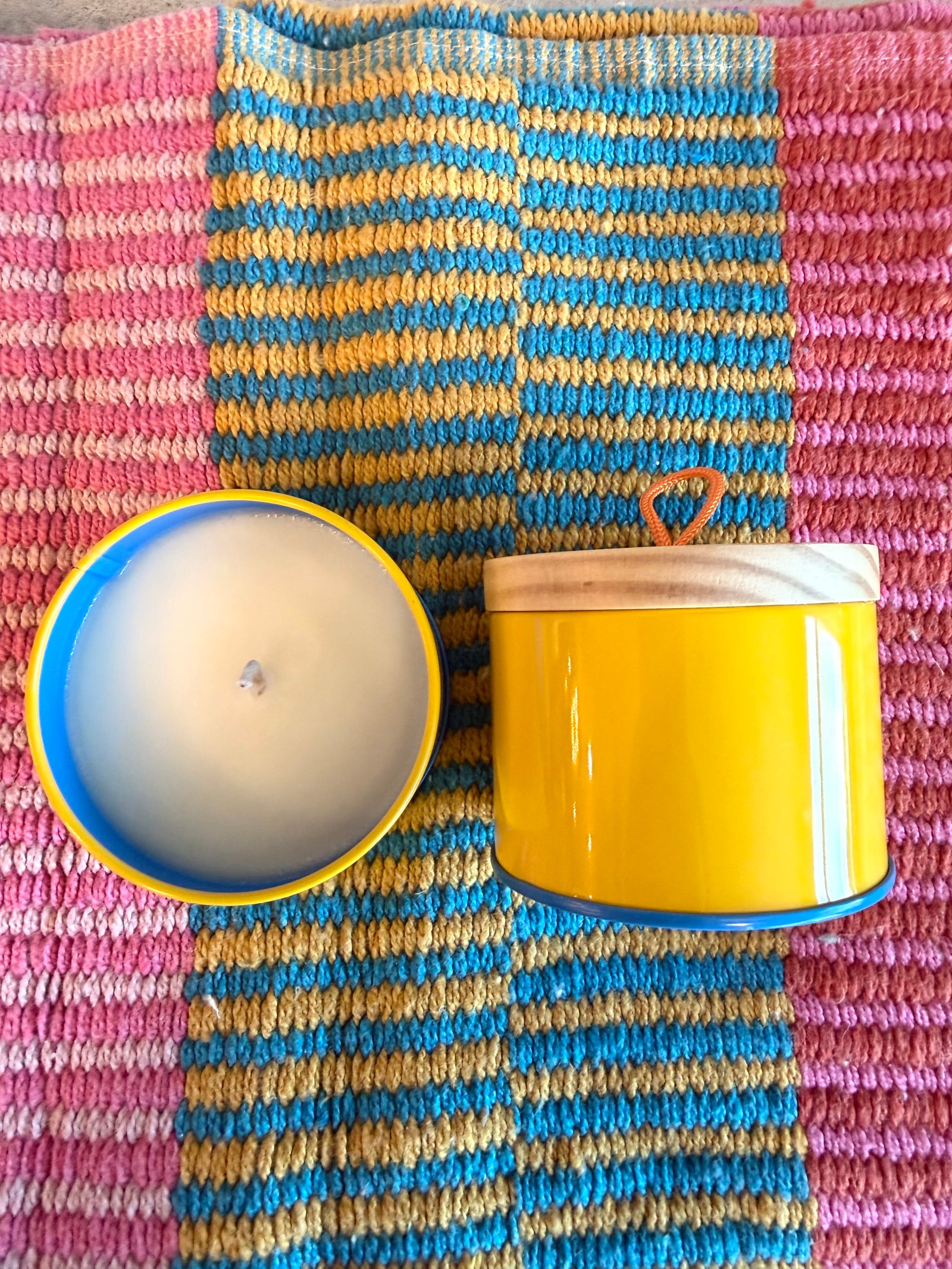 Pool Floatie -Sun Tin Candle