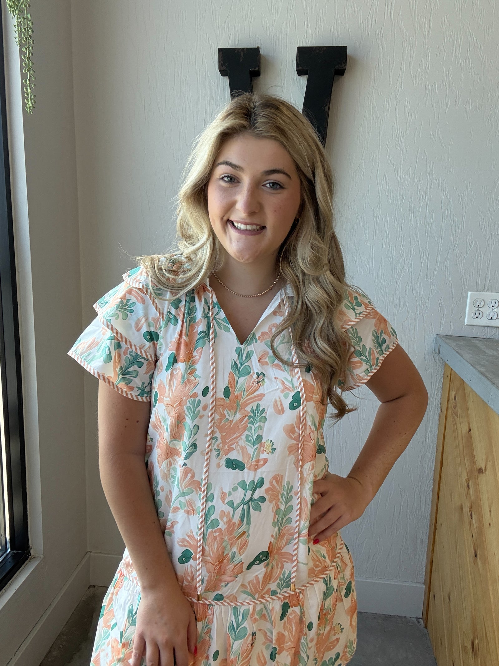 Floral Layered Dress