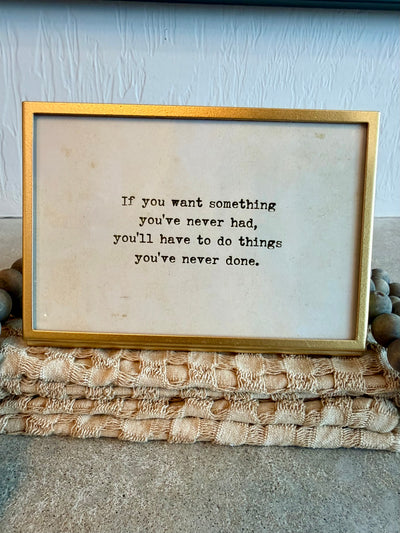 Words to Live By Frame