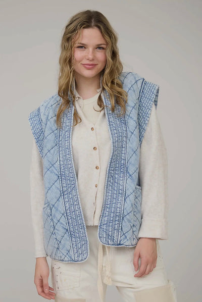 Bluebell Quilted Vest