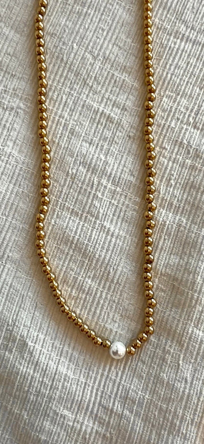 Lizzie Necklace - Gold