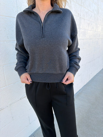 So Soft Quarter Zip Pullover