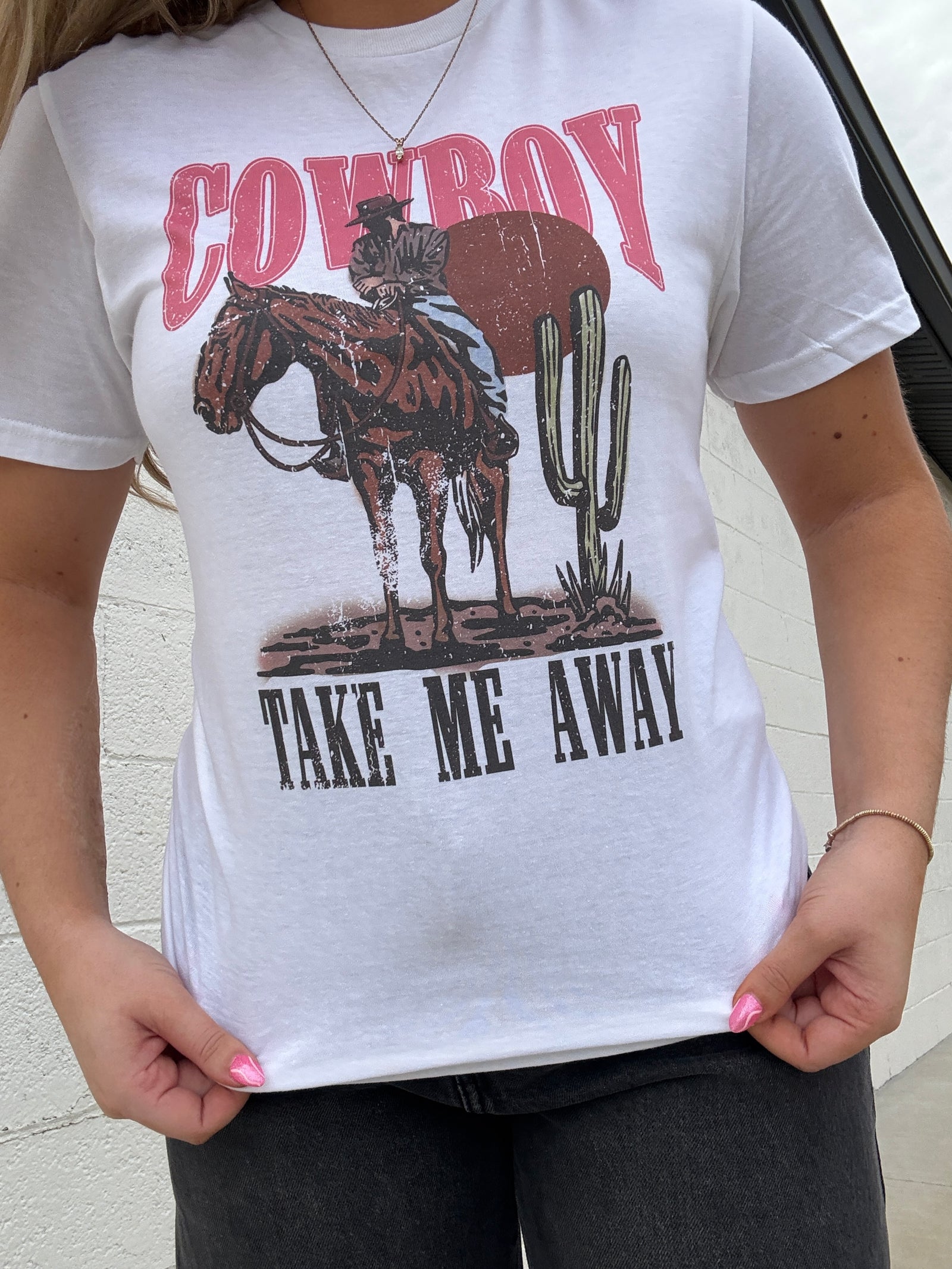 Cowboy Take Me Away Graphic Tee