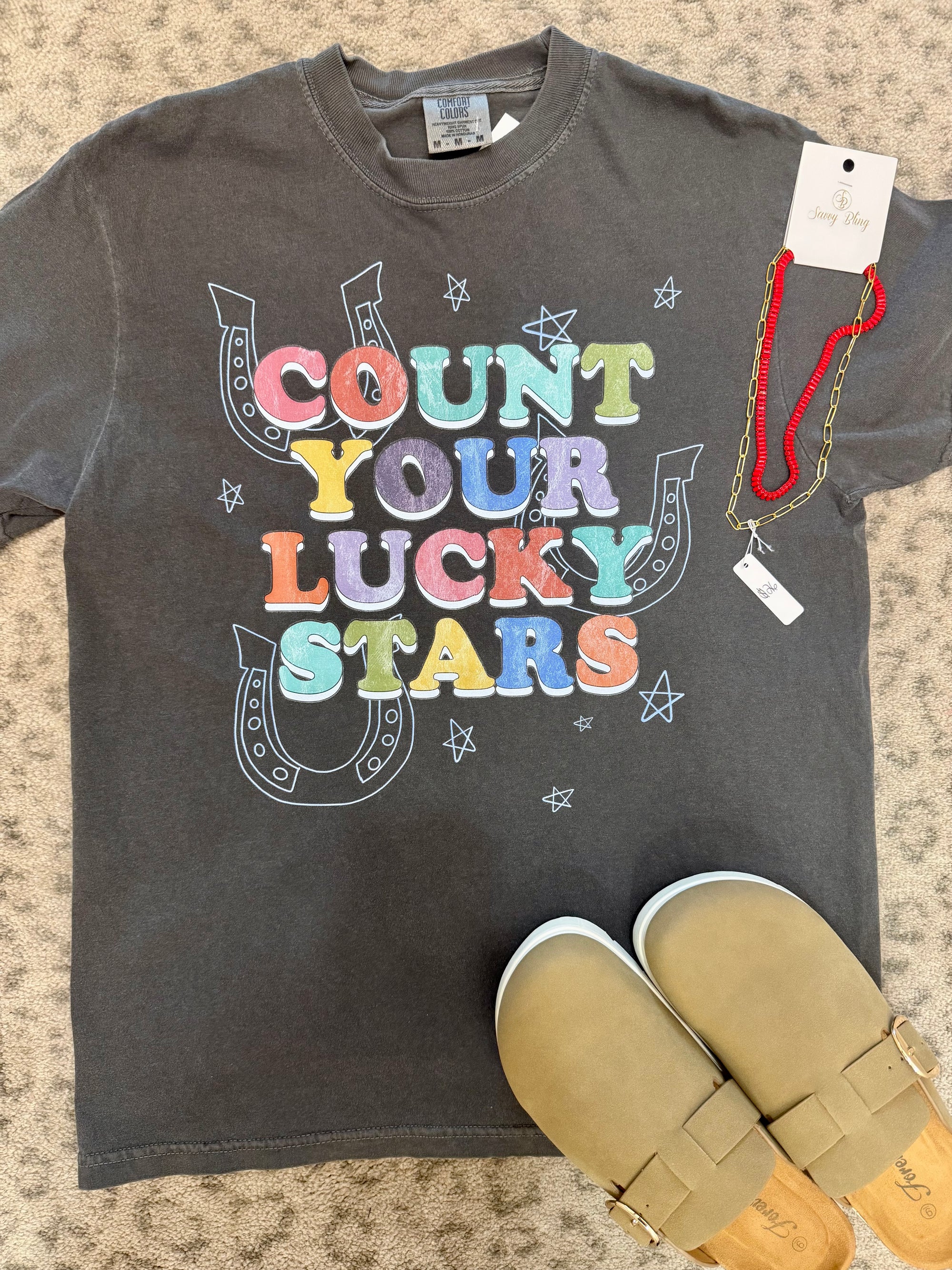 Count Your Lucky Stars Graphic Tee