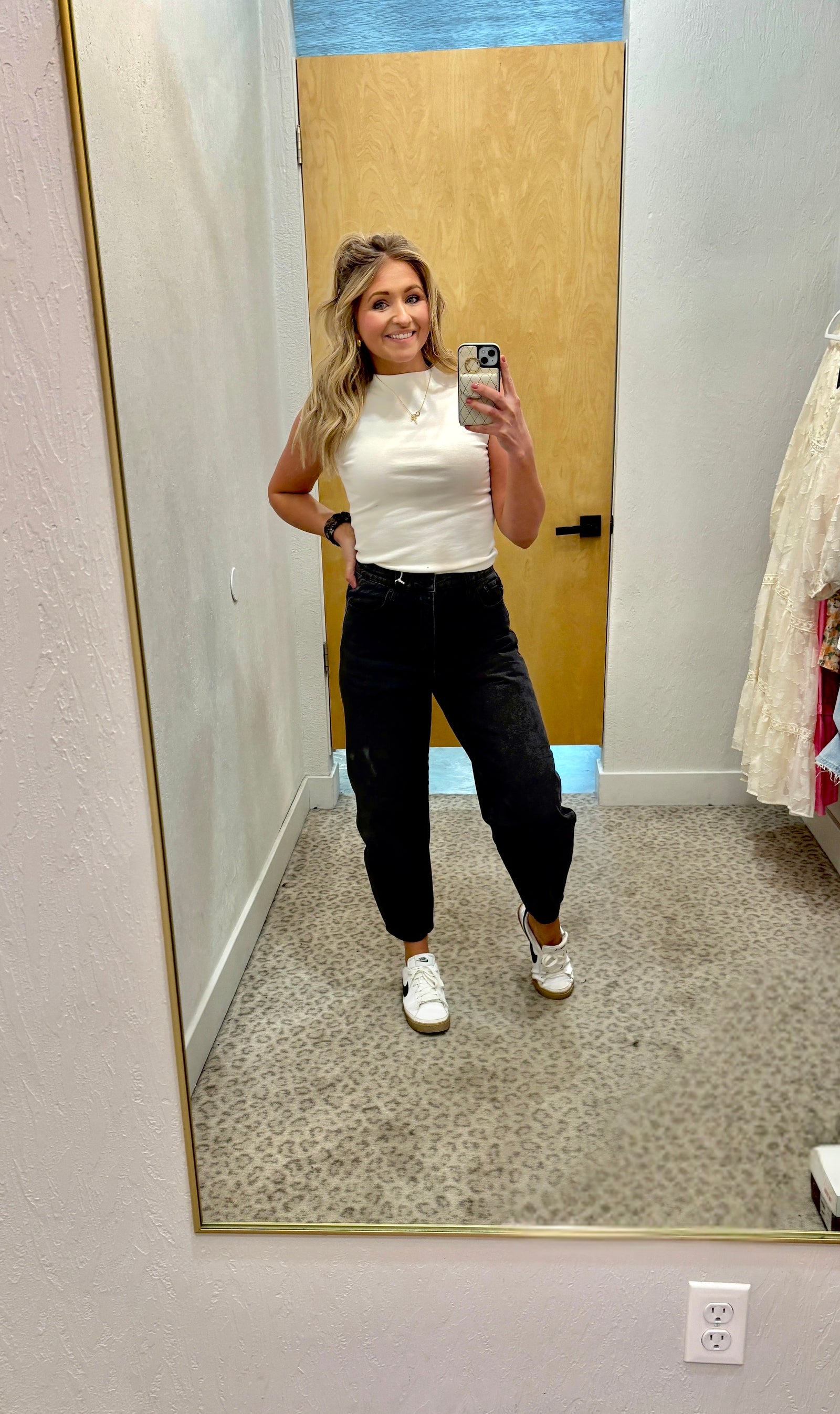 Kancan Grey Barrel Jean